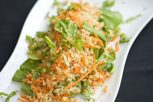 Quinoa and Arugula Salad